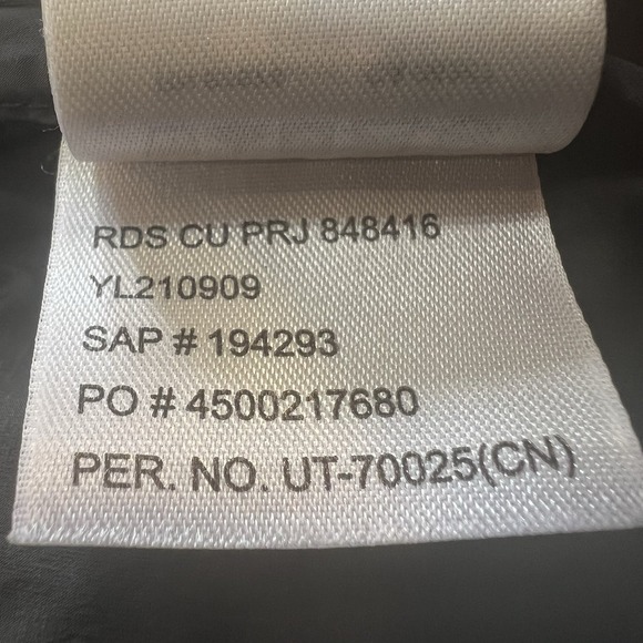 Mountain Hardware Stretch Down  Parka Men's Size Med Black Hooded Warm - Picture 10 of 11